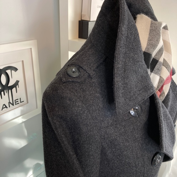 🆕 ❄️ BRAETAN WOOL BLEND PEACOAT NWOT - Picture 7 of 14